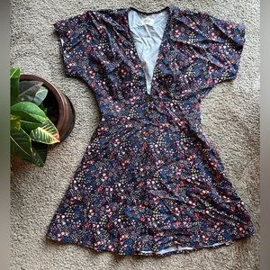 Marine layer camila mini dress - floral print